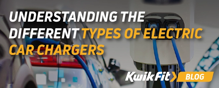 Electric chargers charging a car.